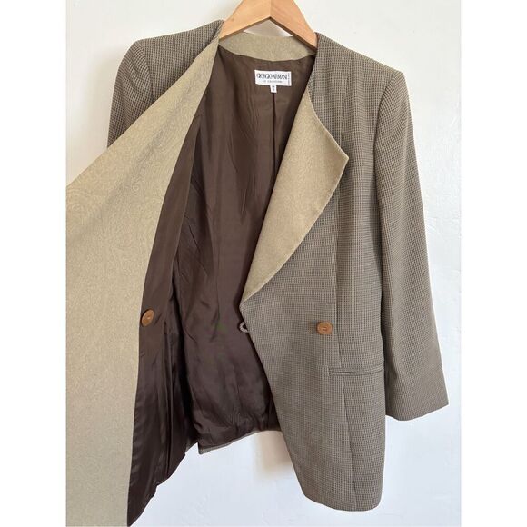 Vintage Armani power suit blazer size 48/14 - Picture 4 of 5